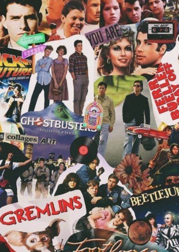 Fictional Characters as 80s Movies
