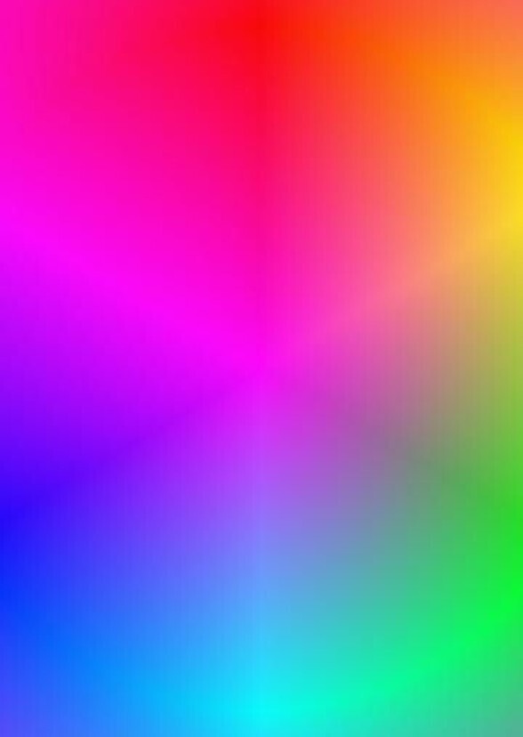 Fictional Characters by Colours of the Rainbow