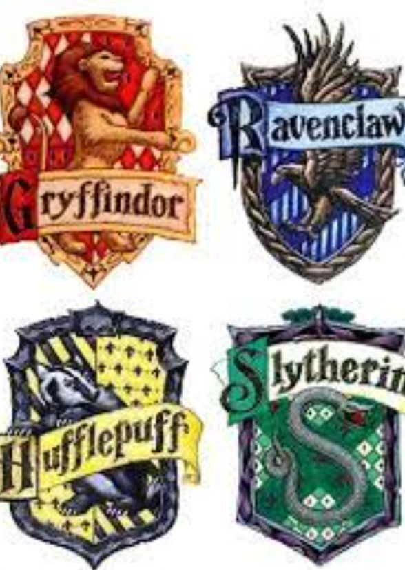 Fictional Characters in Hogwarts Houses