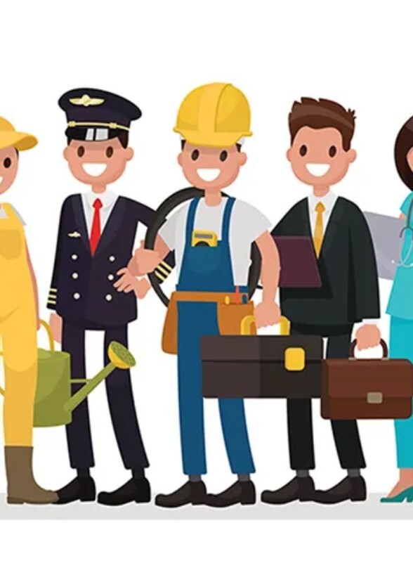 Fictional Characters Sorted by Jobs