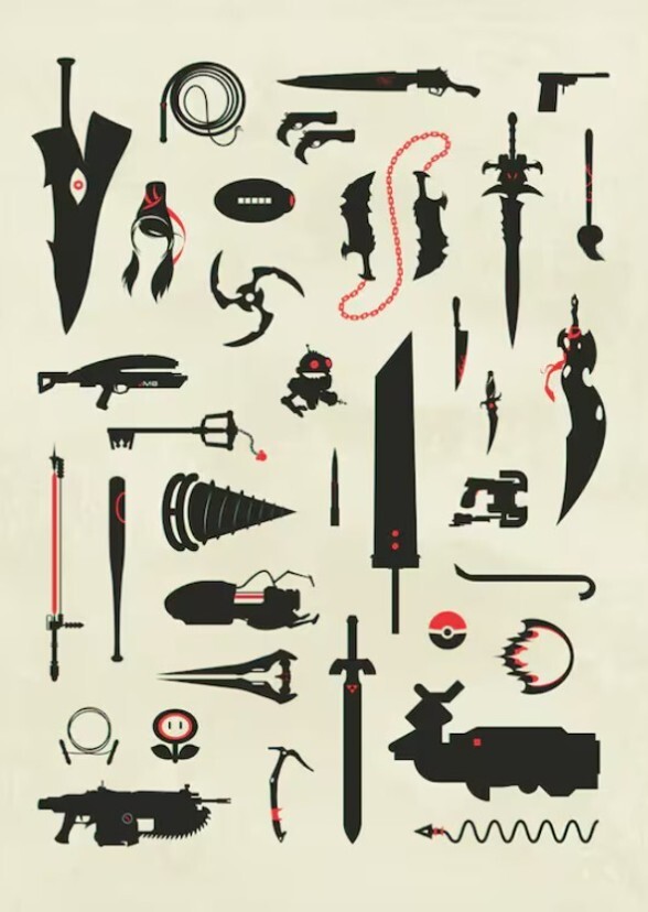 Fictional Characters Sorted by Weapon Arts