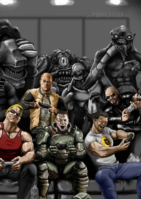First Person Shooter Game Shared Universe