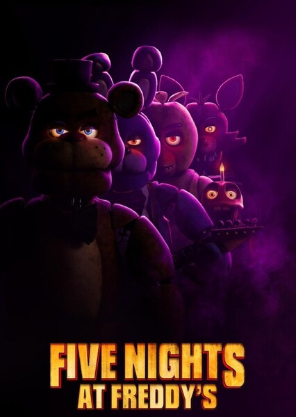 Five Nights at Freddy's In The Golden Age of Hollywood Fan Casting Poster
