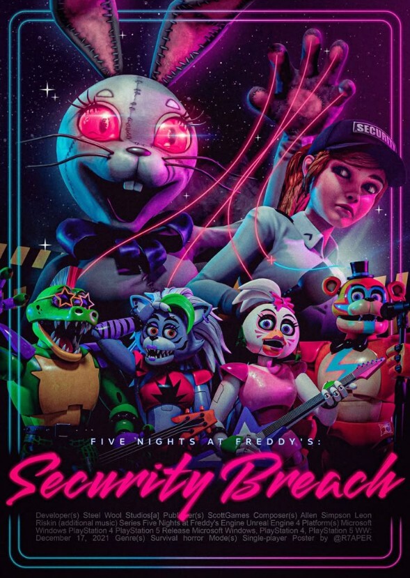 Five Nights At Freddy's: Security Bleach