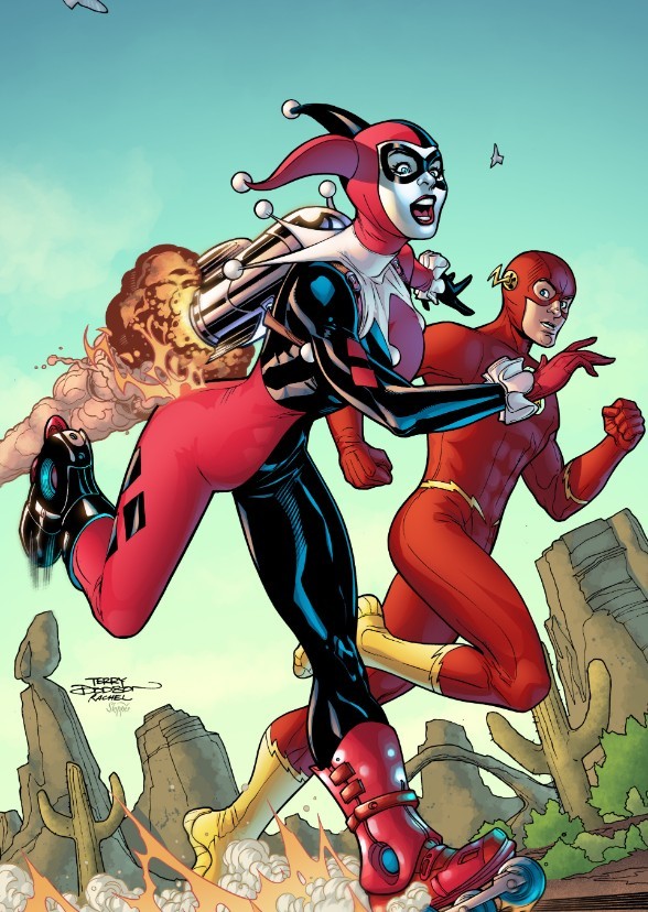 Flash and Harley Quinn 