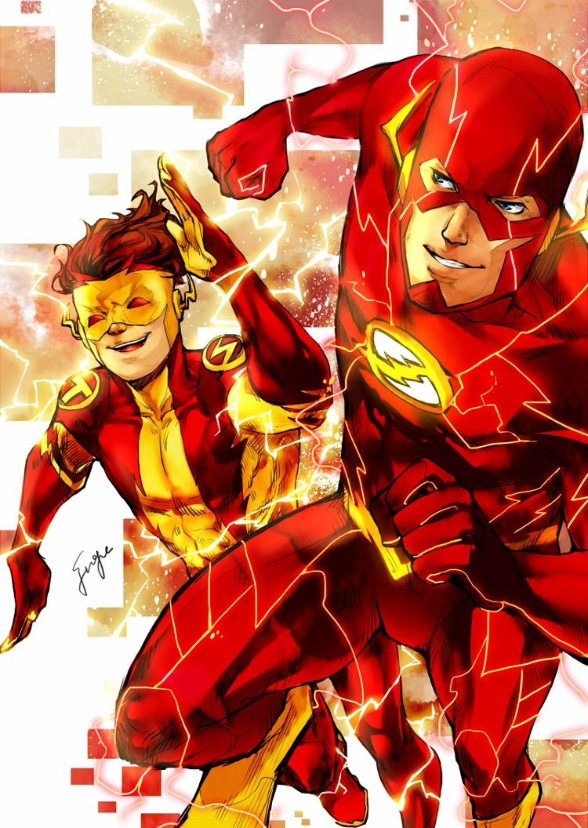 Flash and Kid Flash