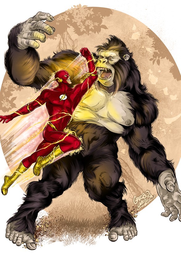 Flash gorilla warfare