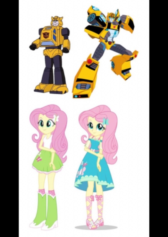 Fluttershy and Bumblebee