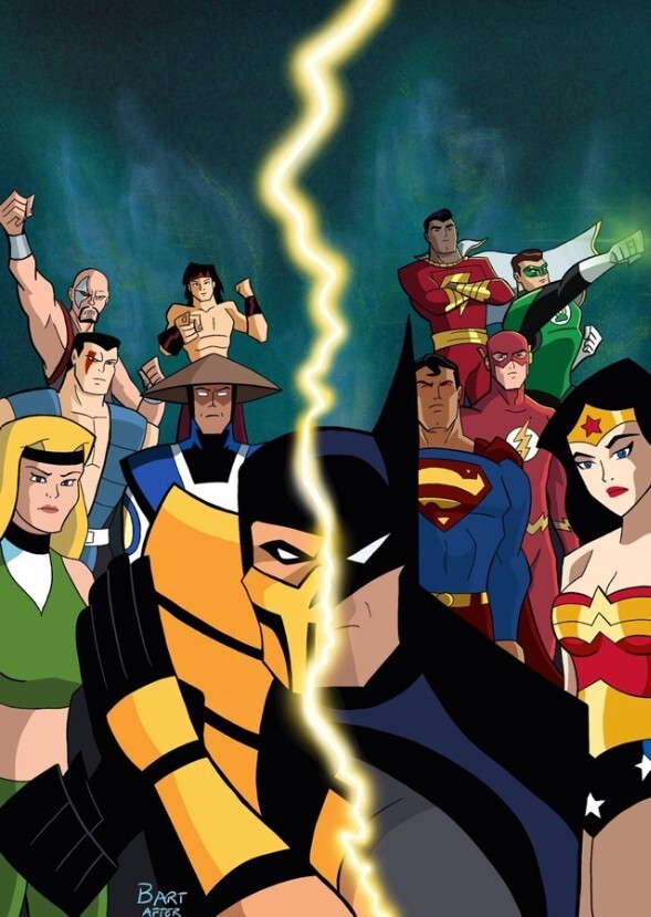 Future Final Bosses Of Mortal Kombat vs DC Universe 2.