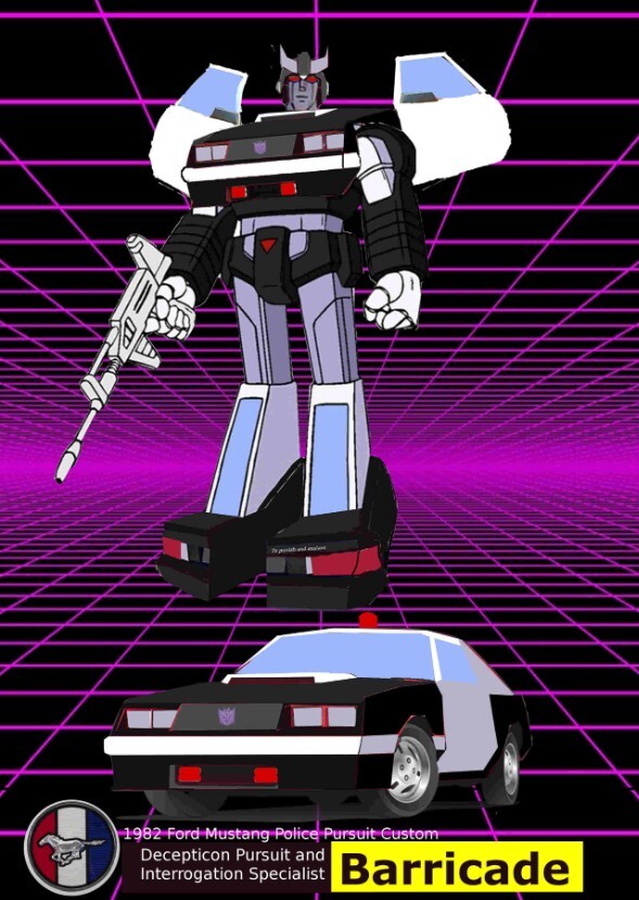 Future Voice Actors Of Barricade In Transformers Media