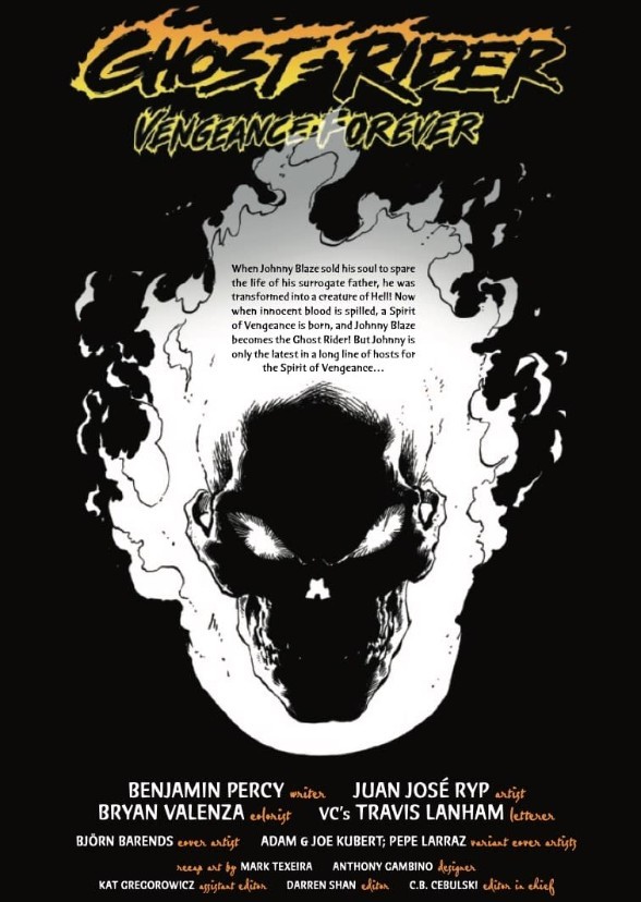  Ghost Rider vengeance forever