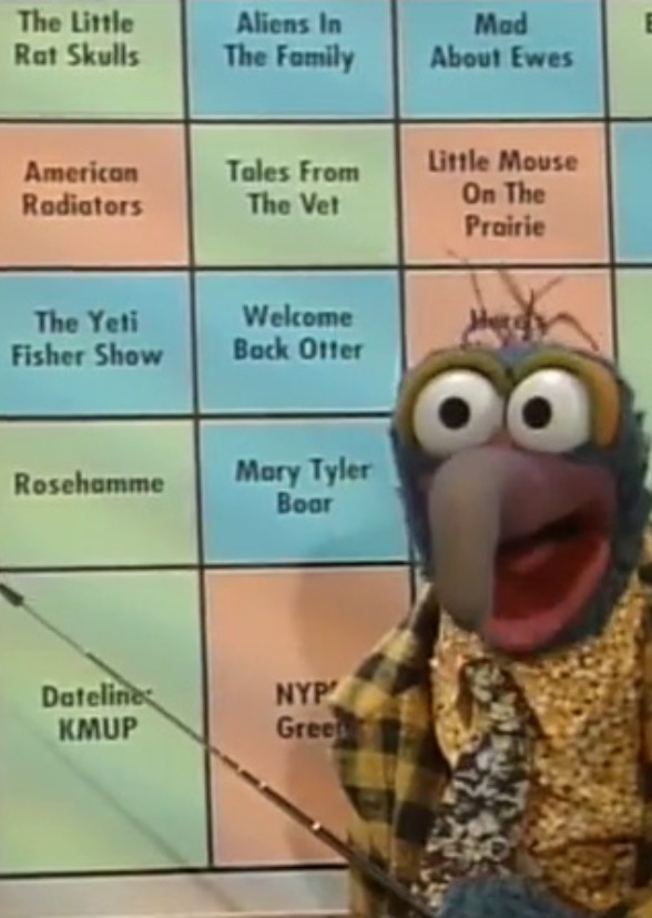 Girl meets the muppets