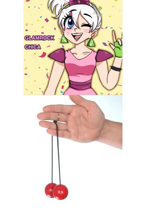 Glamrock Chica's clacker balls