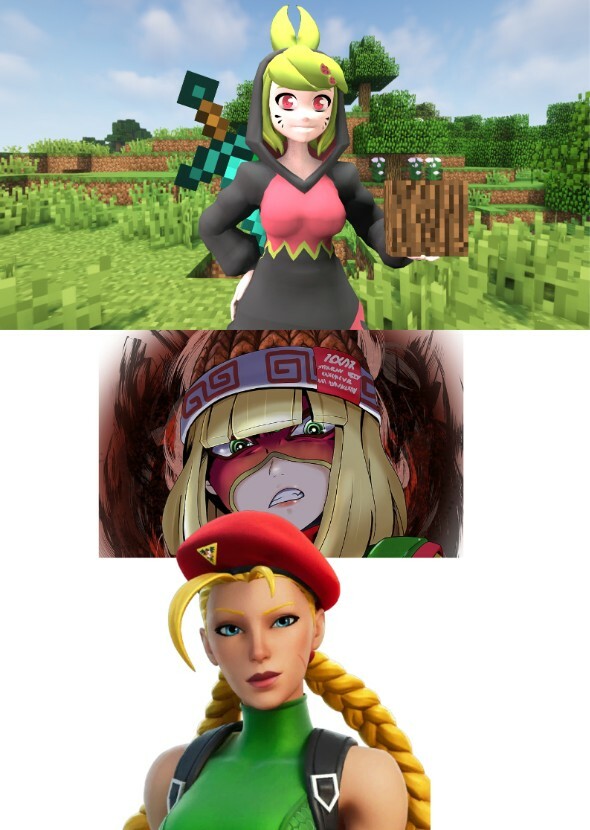 Go-Onger, but it’s Min Min, Melony, Cammy