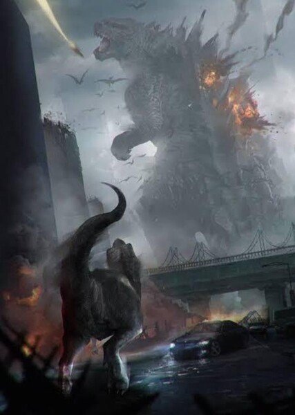 Godzilla/Jurassic World Fan Casting Poster
