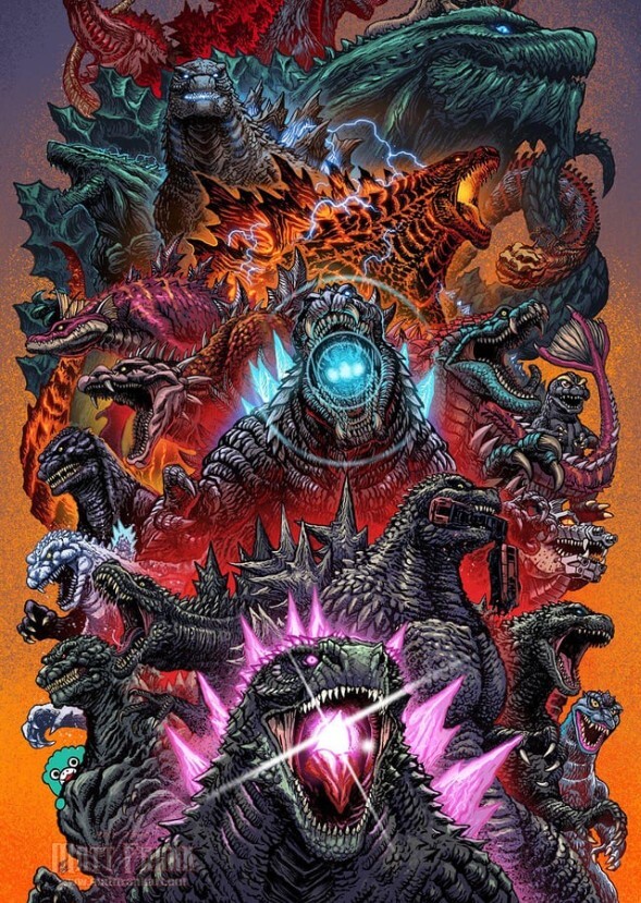Godzilla Mega 72nd Anniversary
