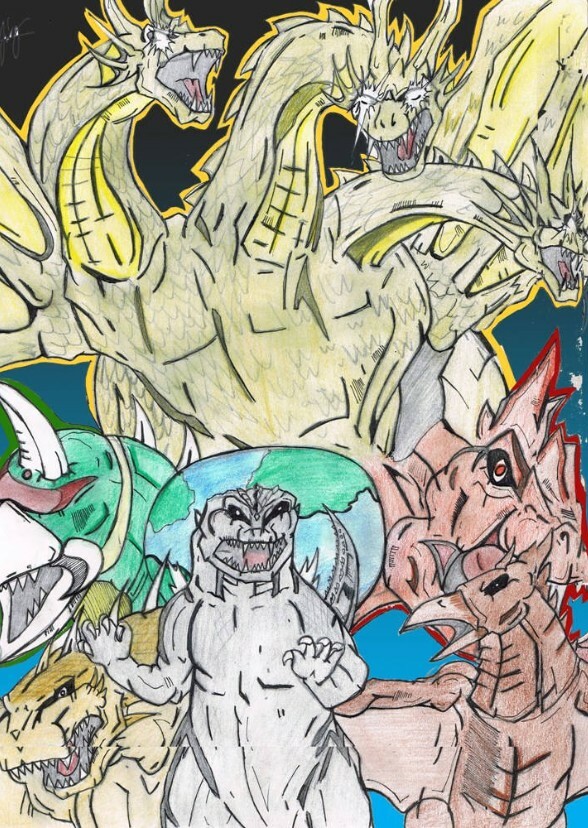 Godzilla vs. Gigan: The Return of King Ghidorah!