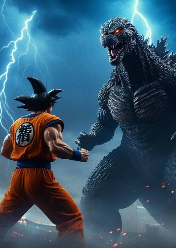 Godzilla vs Goku