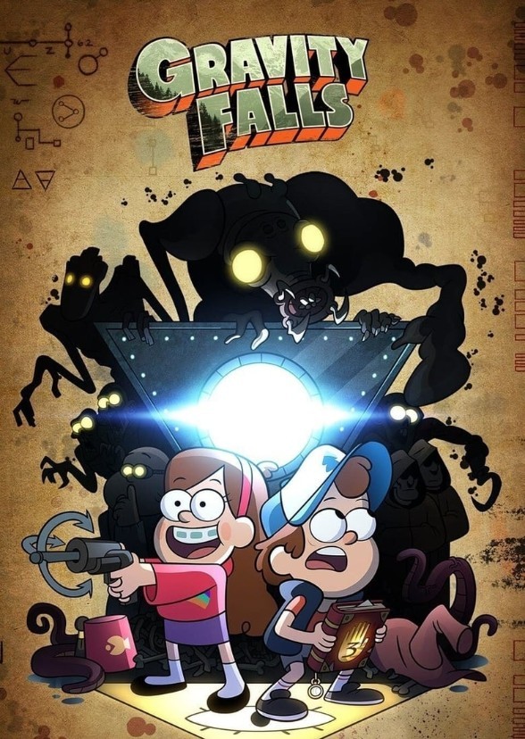 Gravity Falls (Black) (Cast) (Genderswap) (Teen) (Cast)