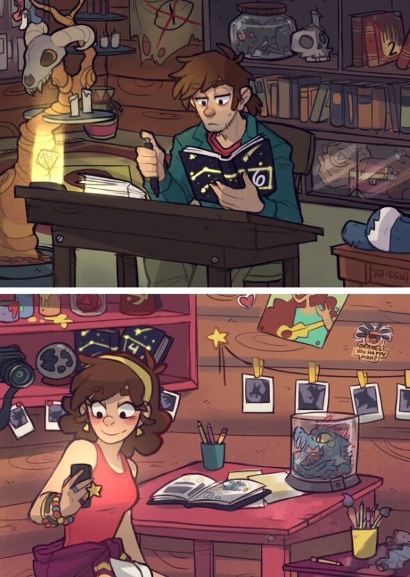 Gravity Falls But Older
