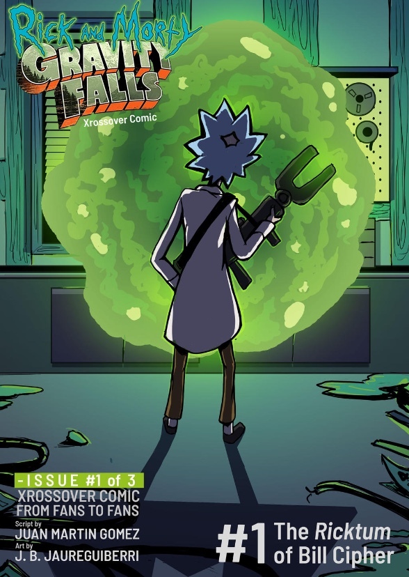 Gravity Falls x Rick and Morty