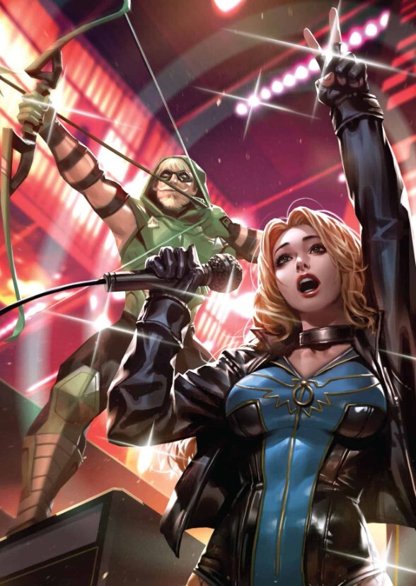 Green arrow and black canary