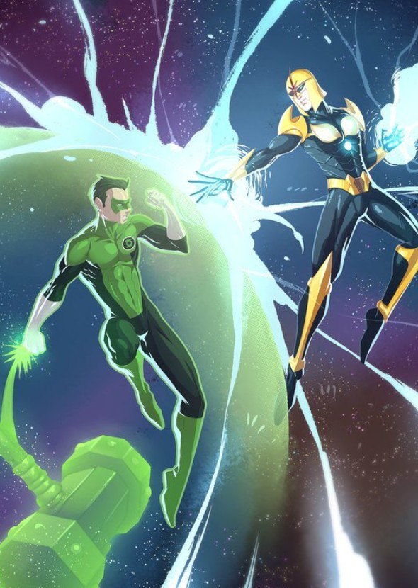 Green Lantern Vs Nova 