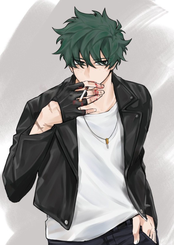 Gregory cosplays Izuku Midoriya