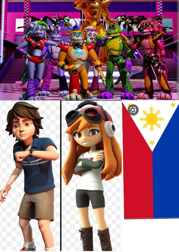 Gregory, Meggy and the Glamrocks in Philippines 