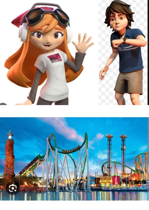 Gregory & Meggy go to the amusement park
