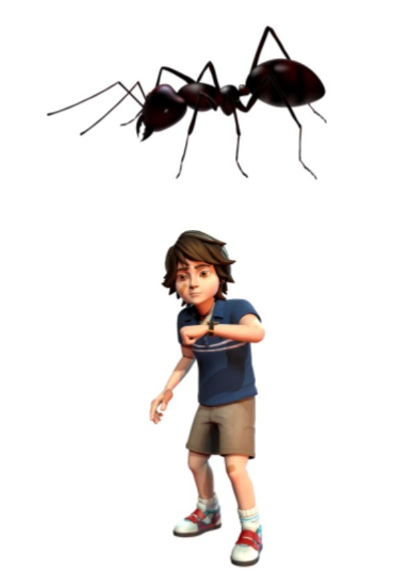 Gregory VS. A Ant