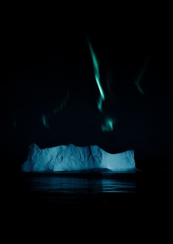 Greta and her Happy Voyage with Icebergs