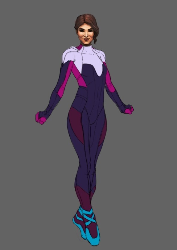 Haille steinflied AS spider Gwen Earth 415