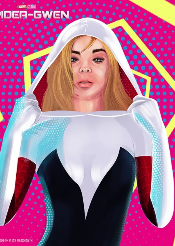Haille steinflied AS spider Gwen Earth 415