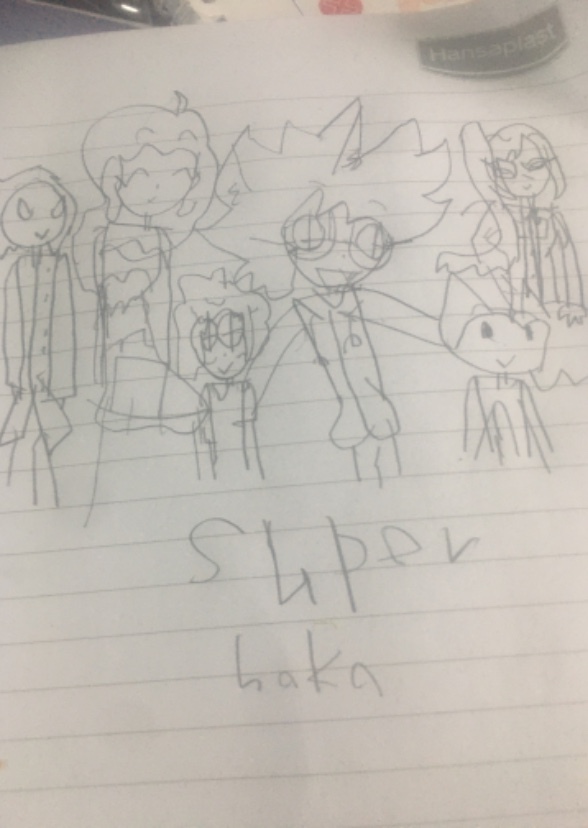Haka and his team with other characters 
