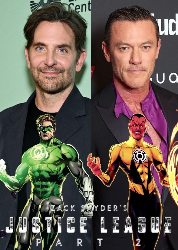 Hal Jordan and Sinestro in the Snyderverse