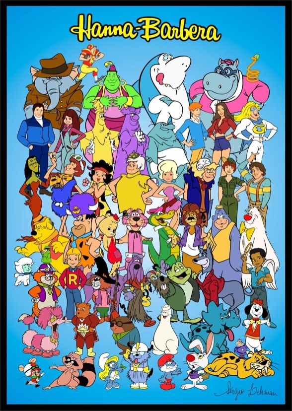 Hanna Barbera Cartoon characters real voice