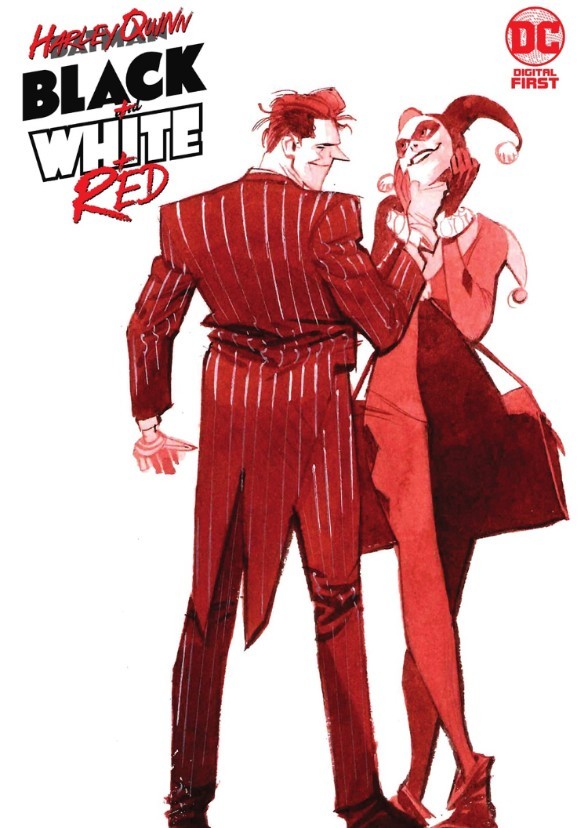 Harley Quinn: Black + White + Red