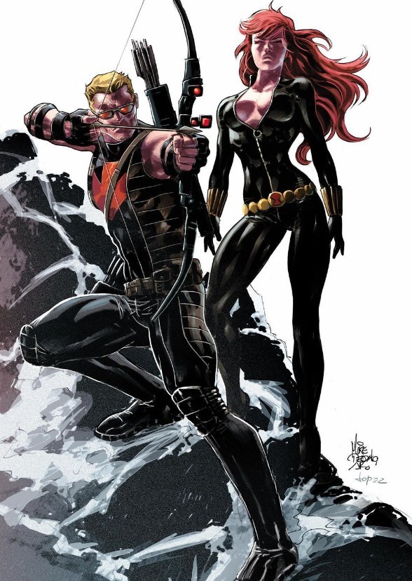 Hawkeye and the Black Widow