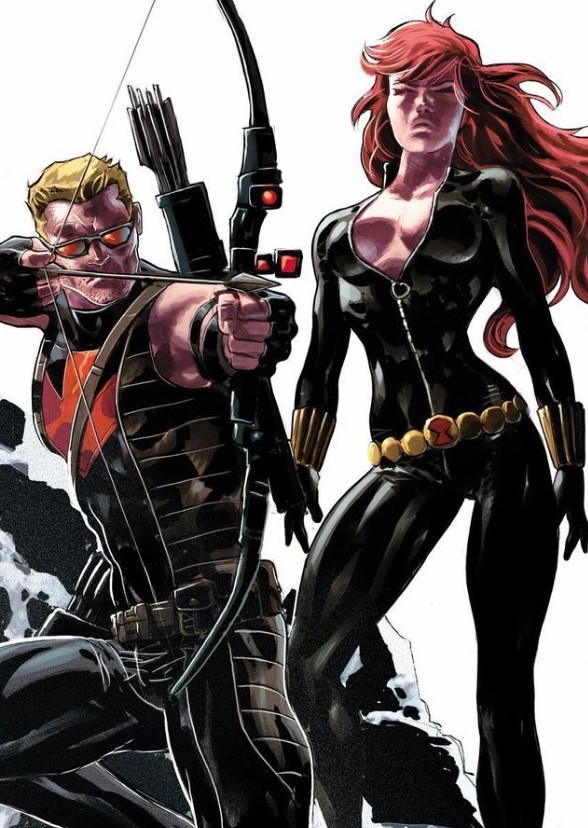 Hawkeye and the Black Widow