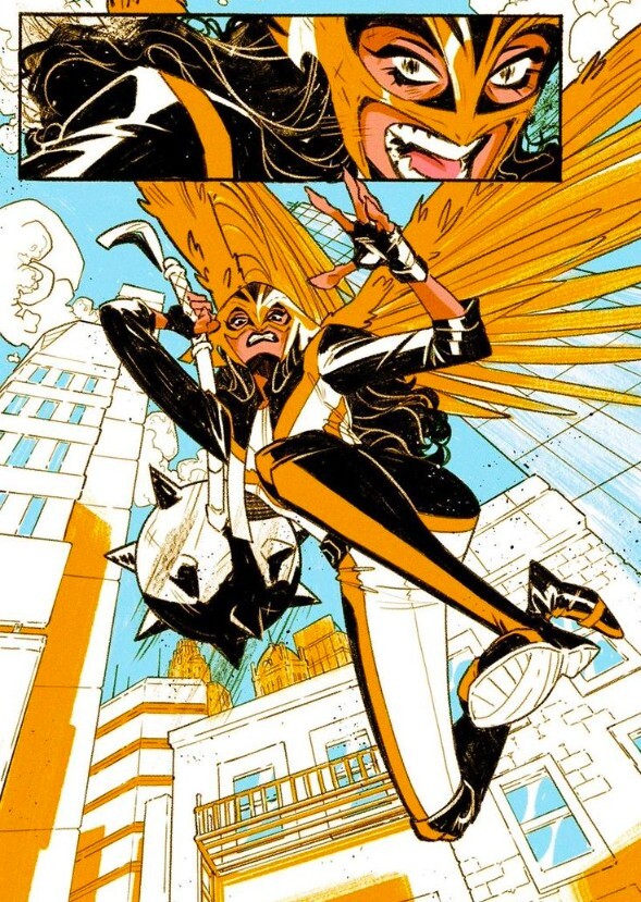 Hawkgirl: The Ghost Of Haunting City