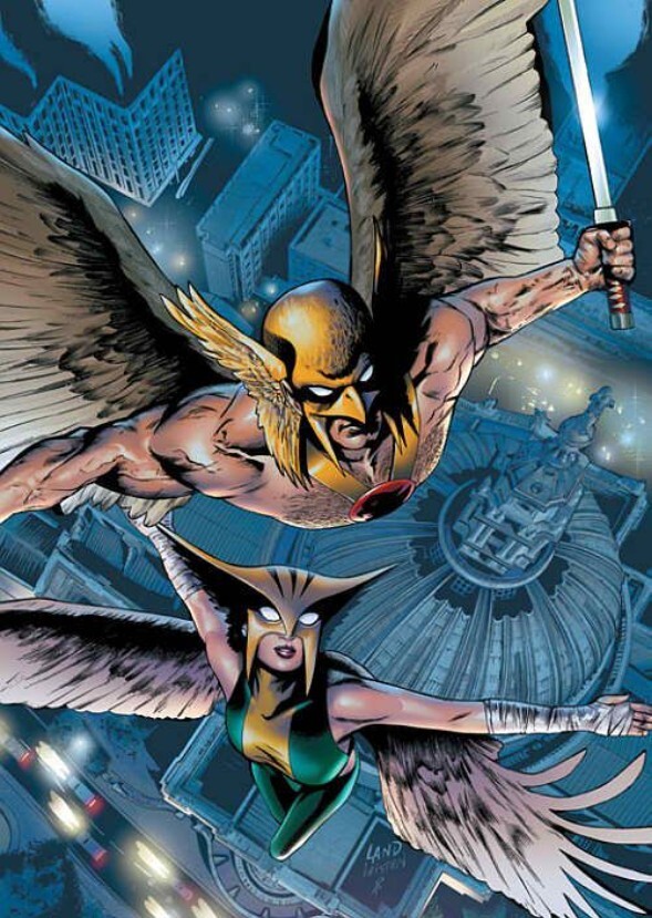 Hawkman and hawkgirl (2011)