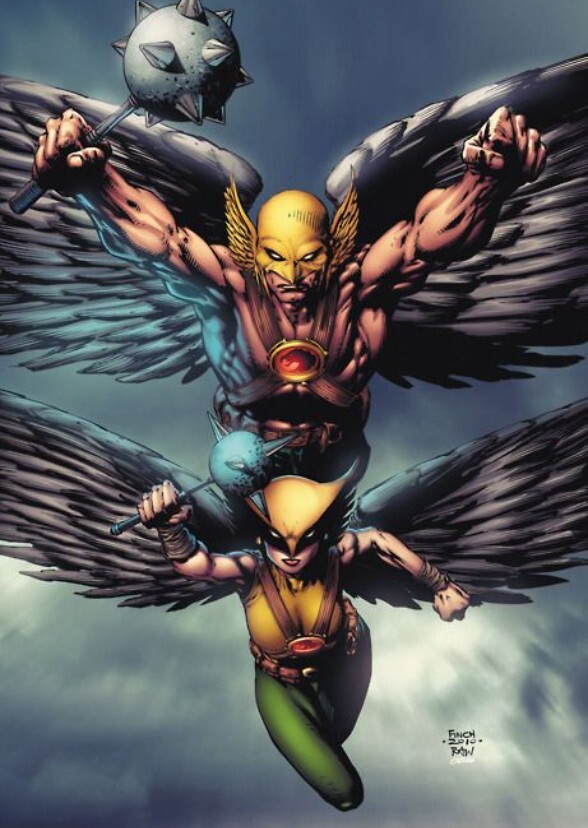 Hawkman And Hawkgirl
