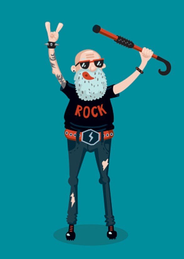 Heavy metal seniors movie