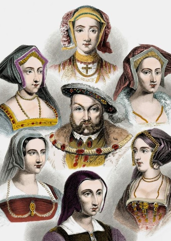 Six Tudor Roses