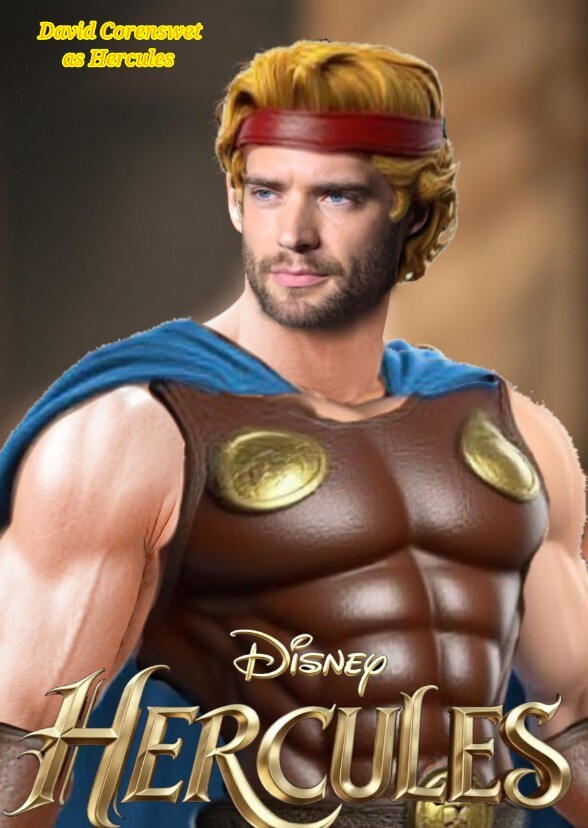 Hercules Live action Remake faithful And starring David Corenswet as Hercules