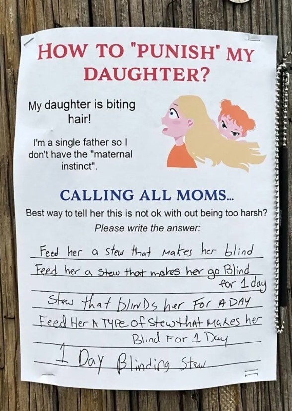 How to Punish My Daughter