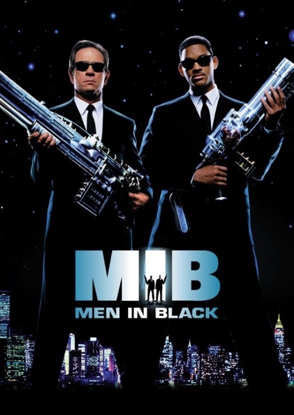 Huey and Riley in Men in Black 