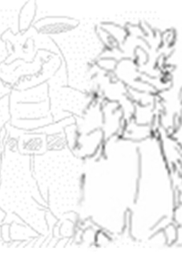 Hybrid Duo, Dingo And Wolfie