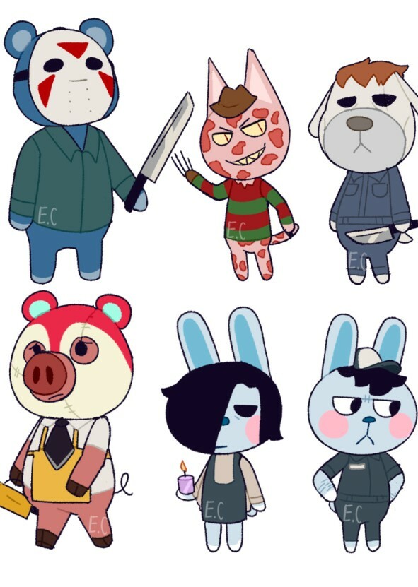 If Horror Characters were Animals